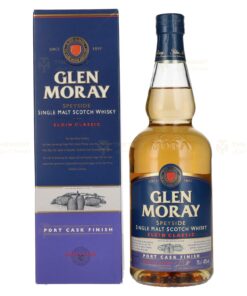 Glen Moray: ELGIN CLASSIC Single Malt - Port Cask Finish | 0.7L, 40% with Gift Box
