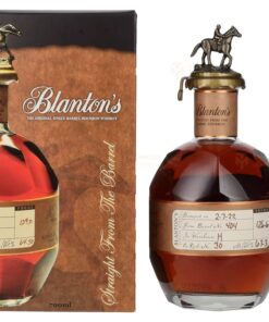 Blanton's: STRAIGHT FROM THE BARREL Bourbon Whiskey - 2022 | 0.7L, 63.3% with Gift Box