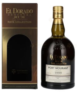 El Dorado: RARE PORT MOURANT Demerara Rum - Distilled 1999 | 0.7L, 61.4% with Gift Box