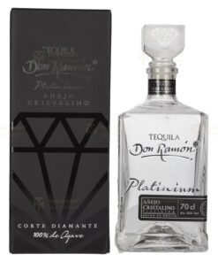 Don Ramón: PLATINUM Tequila Añejo CRISTALINO - 100% Agave | 0.7L, 35% with Gift Box