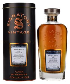 Signatory: CASK STRENGTH Bruichladdich 29 Years - Distilled 1990 | 0.7L, 58.8% with Tin Box