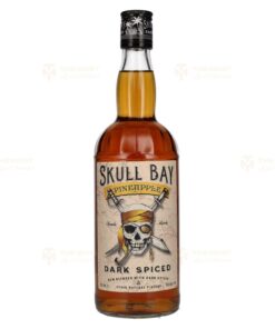 Skull Bay: PINEAPPLE Dark Spiced Rum Spirit Drink | 0.7L, 37.5%
