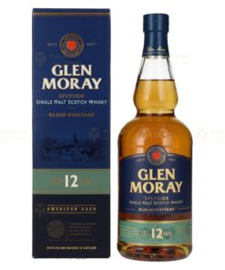 Glen Moray: ELGIN HERITAGE 12 Years - American Cask | 0.7L, 40% with Gift Box