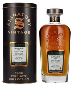 Signatory: CASK STRENGTH Glenallachie 12 Years - Distilled 2009 | 0.7L, 65.8% with Tin Box