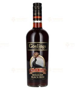 Goslings: BLACK SEAL Bermuda Black Rum - 80 Proof | 0.7L, 40%