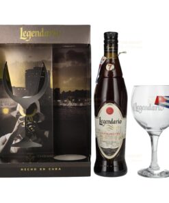 Legendario: ELIXIR DE CUBA | 0.7L, 34% with Gift Box, Glass