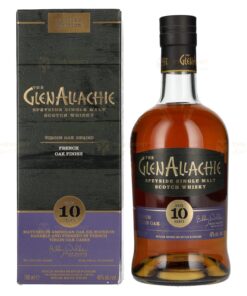The GlenAllachie: VIRGIN OAK 10 Years - French Cask Finish | 0.7L, 48% with Gift Box
