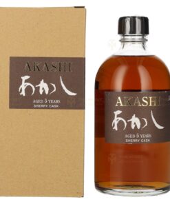 White Oak: AKASHI 5 Years Japanese Single Malt - Sherry Cask | 0.5L, 50% with Gift Box