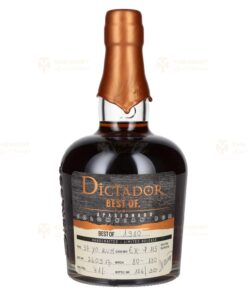 Dictador: BEST OF 1980 APASIONADO 37 Years Colombian Rum - Limited Release | 0.7L, 41%