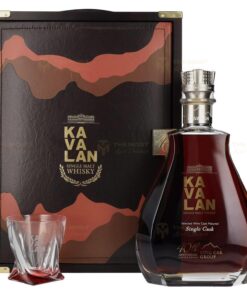Kavalan: KING CAR GROUP 40th Anniversary - Single Cask | 1.5L, 56.3% with Wood Box, Glass