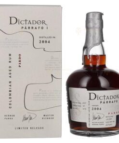 Dictador: PÁRRAFO I 18 Years Aged Rum - PARDO - Vintage 2004 | 0.7L, 41% with Gift Box