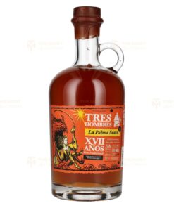 Tres Hombres: XVII Años Ron Tradicional La Palma Suave | 0.7L, 40%
