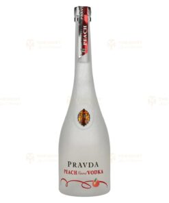 Pravda: PEACH Flavored Vodka | 0.7L, 37.5%