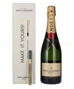 Moët & Chandon: IMPÉRIAL Champagne Brut | 0.75L, 12% with Gift Box, Pen