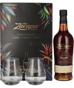 Ron Zacapa: Solera 23 - GRAN RESERVA | 0.7L, 40% with Gift Box, 2 Glasses