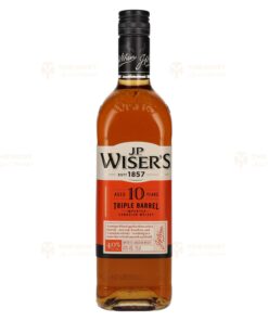 J.P. Wiser's: 10 Years TRIPLE BARREL Canadian Whiskey | 0.7L, 40%