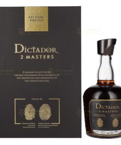 Dictador: 2 MASTERS Colombian Rum - ft. LECLERC BRIANT - 2019 | 0.7L, 41.2% with Gift Box