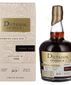 Dictador: EPISODIO I 23 Years Aged Rum - Sherry Cask - Distilled 1998 | 0.7L, 45% with Gift Box