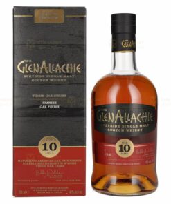 The GlenAllachie: VIRGIN OAK 10 Years - Spanish Oak Finish | 0.7L, 48% with Gift Box