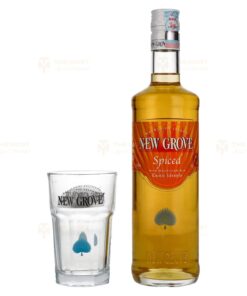 New Grove: SPICED Mauritian Rum | 0.7L, 37.5% with Glass