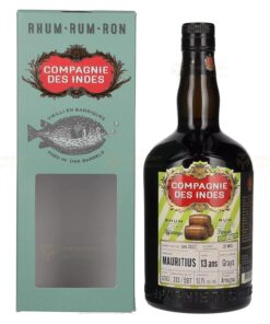 Compagnie des Indes: MAURITIUS 13 Years Rum - Single Cask - 2022 | 0.7L, 53.1% with Gift Box