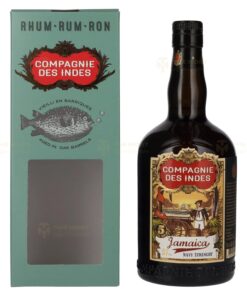 Compagnie des Indes: JAMAICA 5 Years Rum - Navy Strength | 0.7L, 57% with Gift Box
