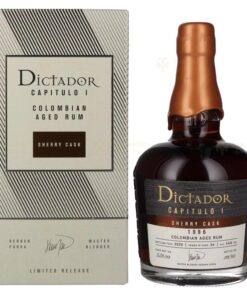 Dictador: CAPITULO I 24 Years Aged Rum - Sherry Cask - Distilled 1996 | 0.7L, 44% with Gift Box