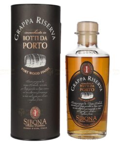 Sibona: GRAPPA RISERVA - Port Cask Finish | 0.5L, 44% with Gift Box