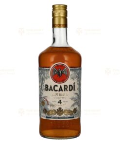 Bacardi: 4 Years AÑEJO CUATRO Aged Gold Rum | 0.7L, 40%