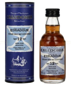 Edradour: CALEDONIA 12 Years Highland Single Malt | 0.05L, 46% with Gift Box