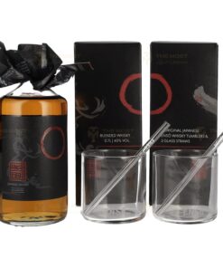 Ensō: Blended Japanese Whisky | 0.7L, 40% with Gift Box, 2 Glasses, 2 Straws