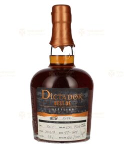 Dictador: BEST OF 1977 ALTISIMO Colombian Rum - Limited Release | 0.7L, 48%