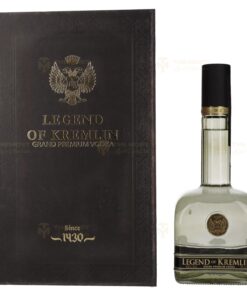 Legend of Kremlin: Grand Premium Vodka - Black Book | 0.7L, 40% with Gift Box