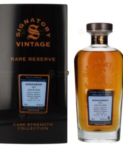 Signatory: CASK STRENGTH Bunnahabhain 46 Years - Rare Reserve - Distilled 1971 | 0.7L, 42.8% with Wood Box