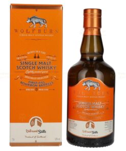Wolfburn: FIRST-FILL BOURBON BARRELS - by Vibrant Stills | 0.7L, 50% with Gift Box