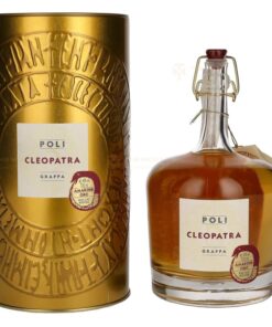 Poli: CLEOPATRA Grappa - Amarone Oro | 0.7L, 40% with Tin Box