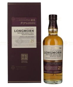Longmorn: 25 Years Speyside Single Malt - Cask Strength | 0.7L, 52.8% with Gift Box