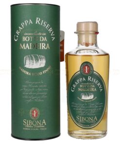 Sibona: GRAPPA RISERVA - Madeira Cask Finish | 0.5L, 44% with Gift Box