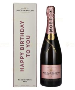 Moët & Chandon: SPECIAL MESSAGES Rosé Impérial - Happy Birthday | 0.75L, 12% with Gift Box