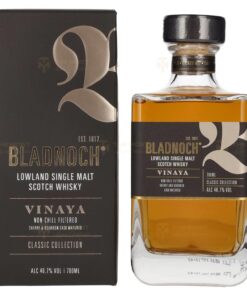 Bladnoch: CLASSIC VINAYA - Sherry & Bourbon Cask | 0.7L, 46.7% with Gift Box