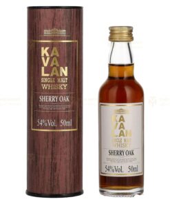 Kavalan: SHERRY OAK Single Malt Whisky | 0.05L, 54% with Gift Box
