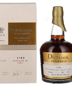 Dictador: JERARQUÍA 39 Years Aged Rum - FINO - Distilled 1981 | 0.7L, 42% with Gift Box