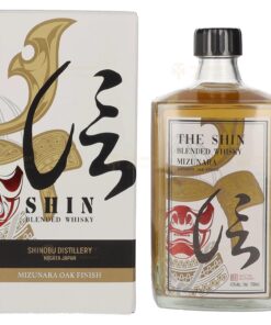 Shinobu: THE SHIN Blended Whisky - Mizunara Finish | 0.7L, 43% with Gift Box