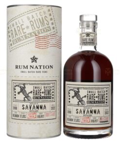 Rum Nation: RARE RUMS Savanna - Distilled 2006 | 0.7L, 57.65% with Gift Box