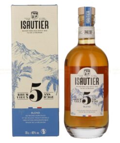 Isautier: 5 Years Blend Rhum | 0.7L, 40% with Gift Box