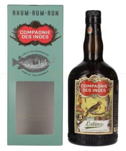 Compagnie des Indes: LATINO 5 Years Rum | 0.7L, 40% with Gift Box