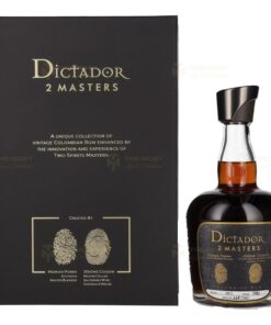 Dictador: 2 MASTERS Colombian Rum - ft. CHÂTEAU D’ARCHE - 2018 | 0.7L, 45% with Gift Box